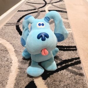 Blue Plush Puppy Stuffed Animal